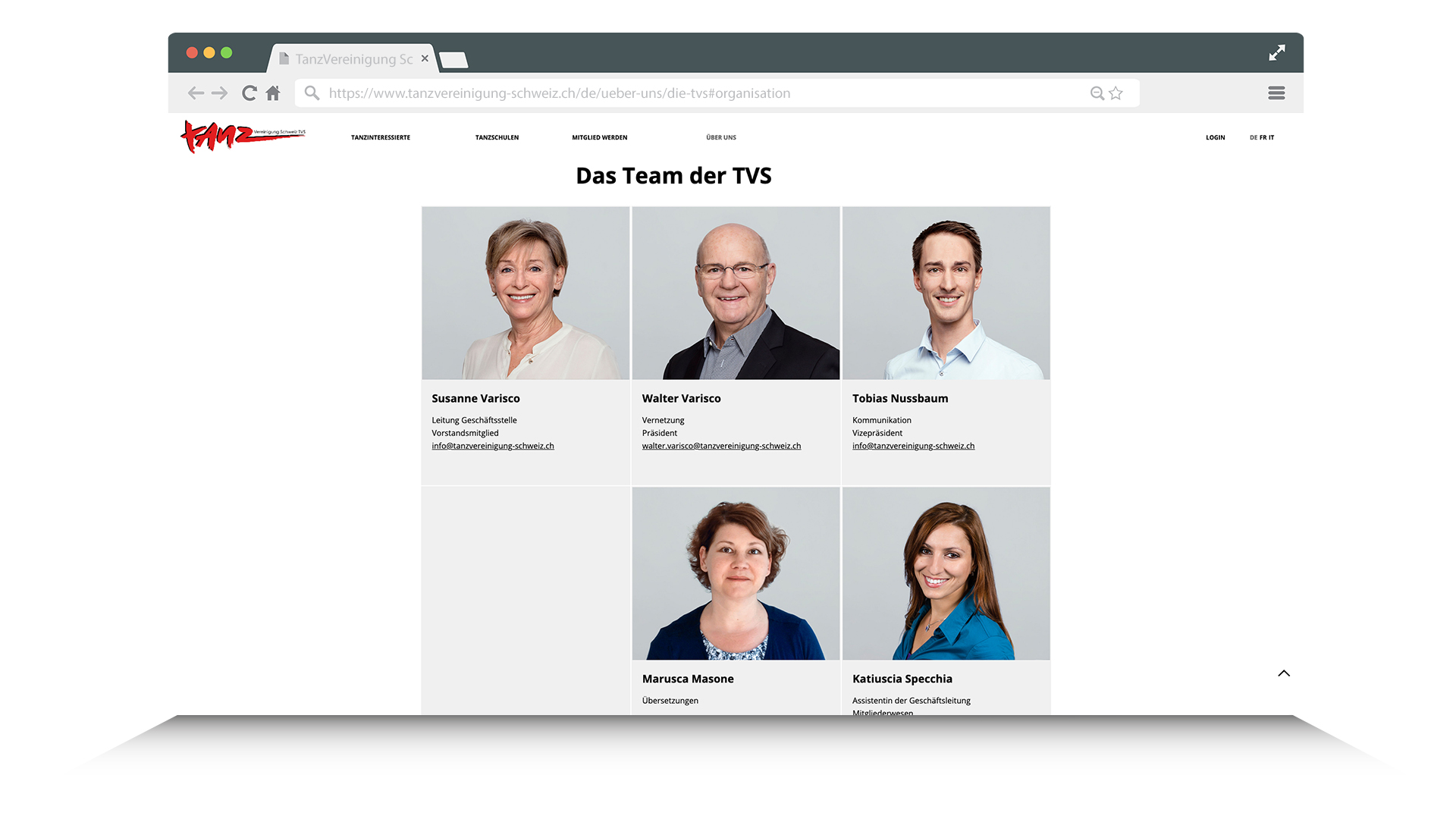 Tanz Vereinigung Schweiz